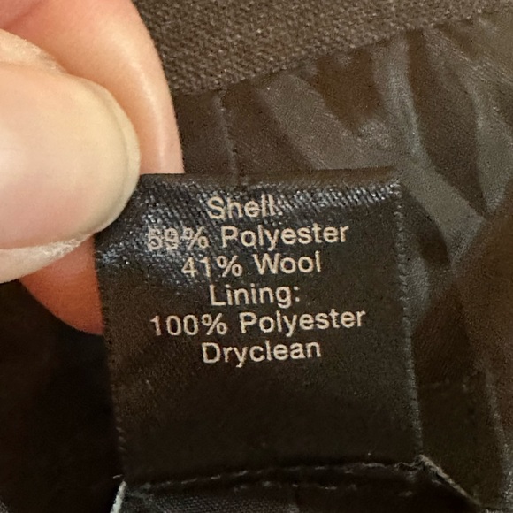 Ann Taylor Lined Blazer One Button Front Size 12 - Picture 6 of 6